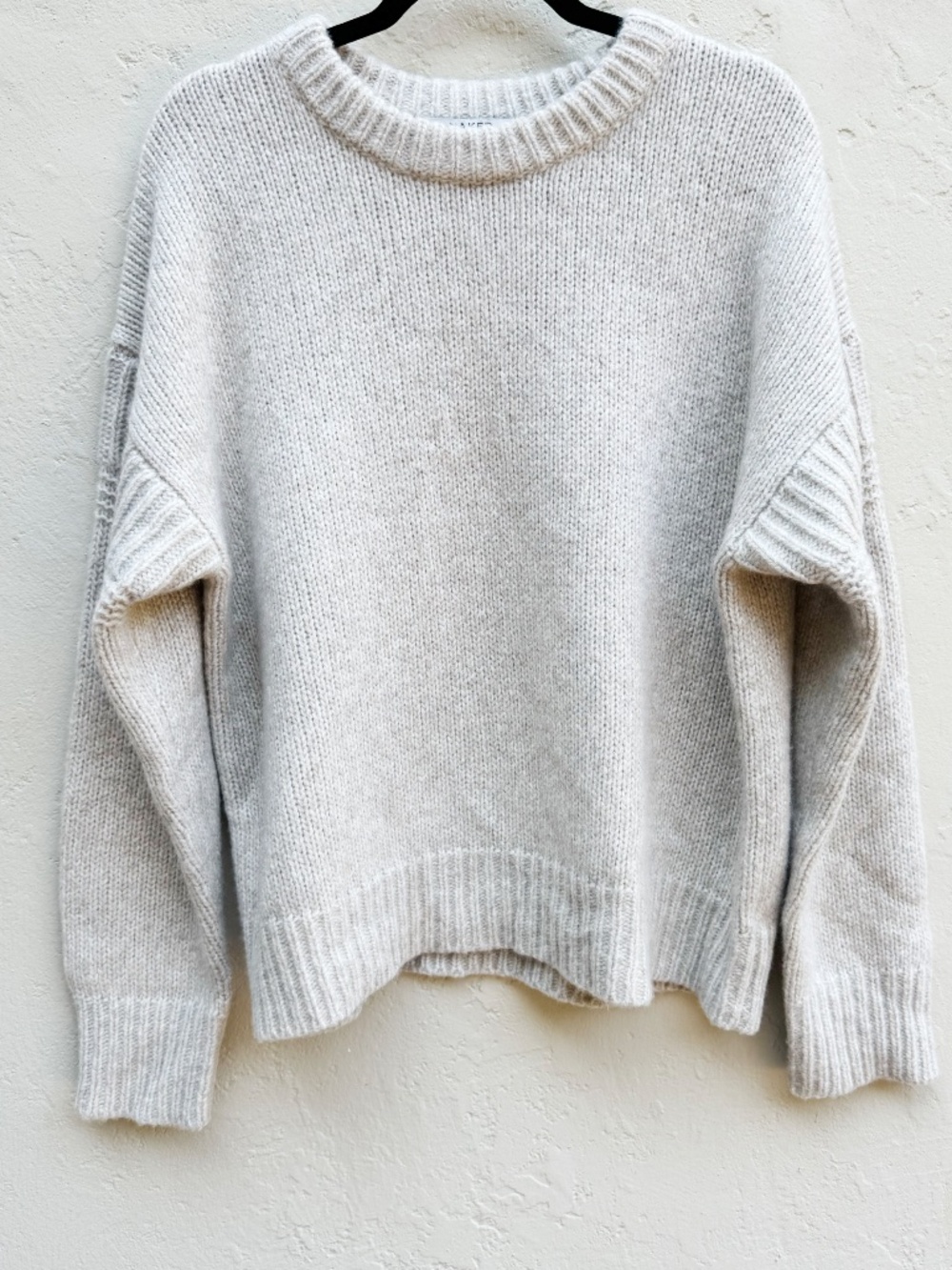 NAKED CASHMERE GISELLE PULLOVER IN ARCTIC GREY - Picture 8 of 10